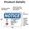 Signmission Emergency Generator Danger High Sign With Symbol, 14 in W x Rectangle, Vinyl Decal OS-2PACK-NS-D-1014-L-11854 - alternate 4